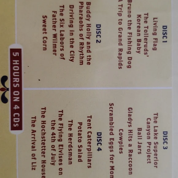 CLEARANCE Lake Wobegon Family Reunion Garrison Keibler CD - Picture 4 of 4